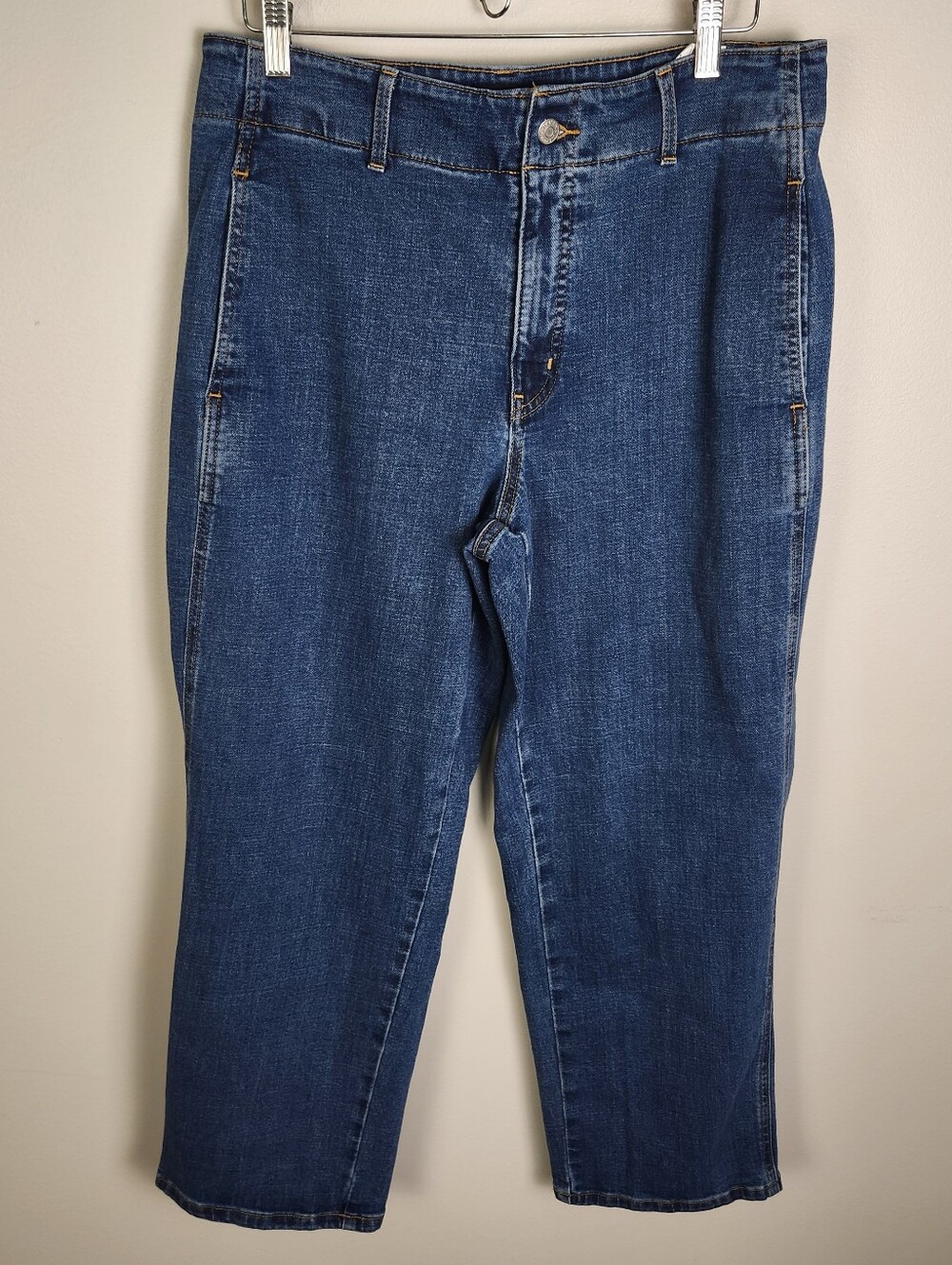 Banana Republic Women's High Rise Straight Fit Crop Ankle Jeans Size 31/12 #744